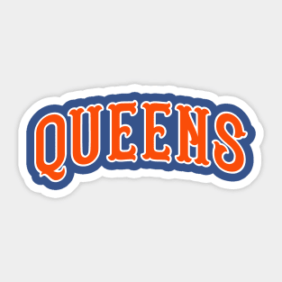 Queens Baseball Sticker